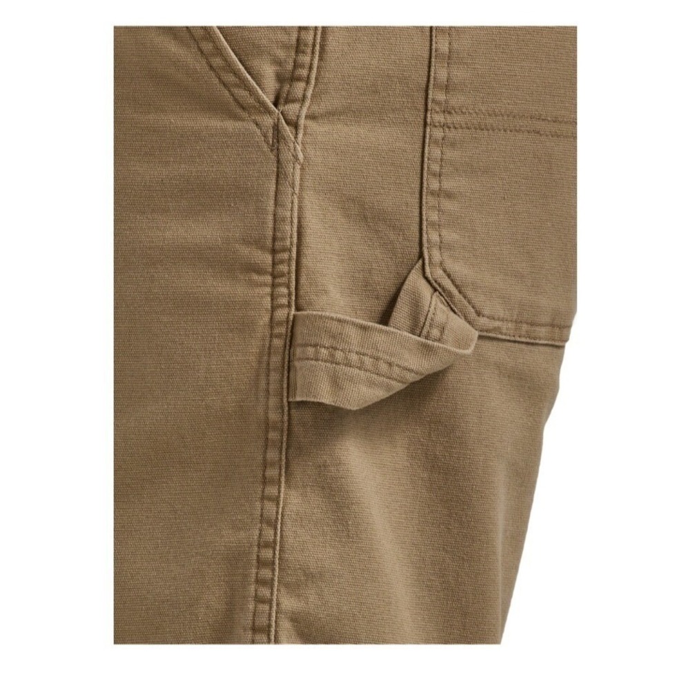 Wrangler Carpenter Shorts Mens 42 Petrified Oak Khaki 10" Inseam Pockets NWT - Picture 8 of 8